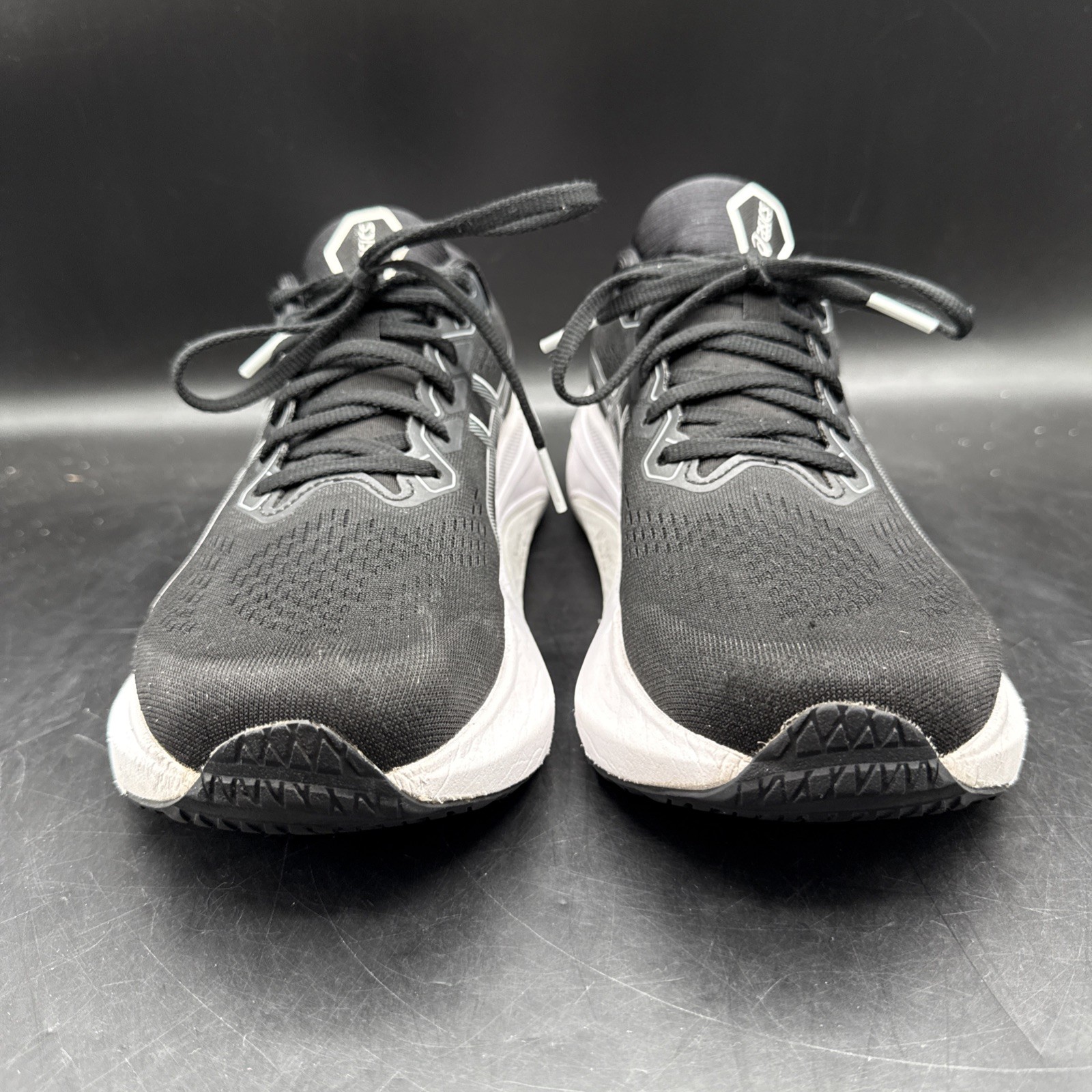 ASICS Gel Kayano 30 Black/White Women’s Size 9.5 1012B357 Running Sneakers Shoes