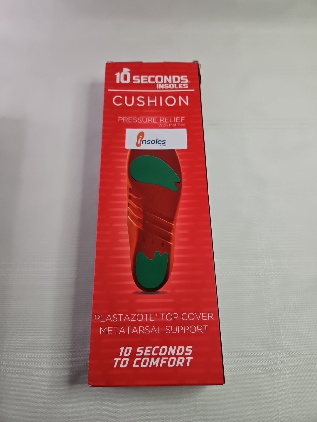 Ten Seconds Pressure Relief with Met Pad 3030 Size 8-8.5 Men 9.5-10 Women
