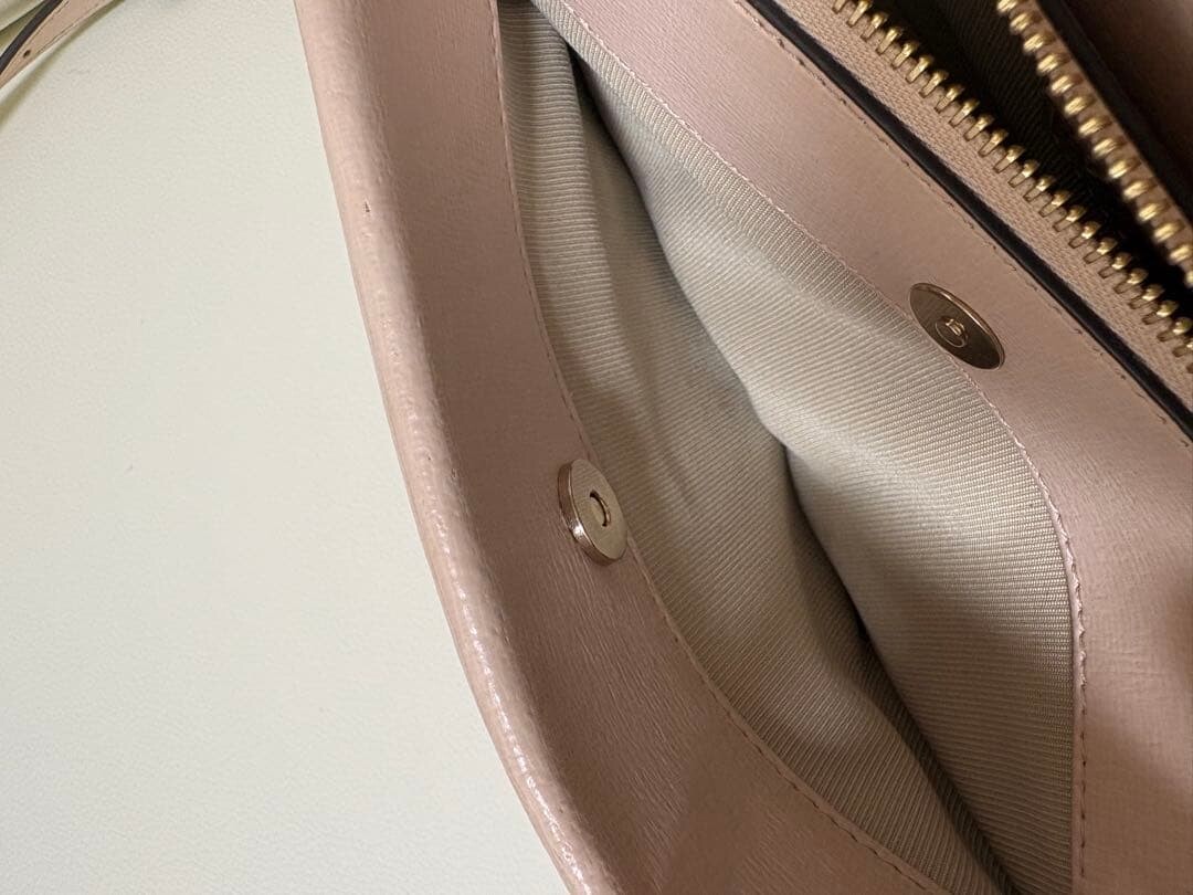 Furla Pink Shoulder Bag Women Adjustable Strap 8.66 x 5.51 x 1.97 in FURLA