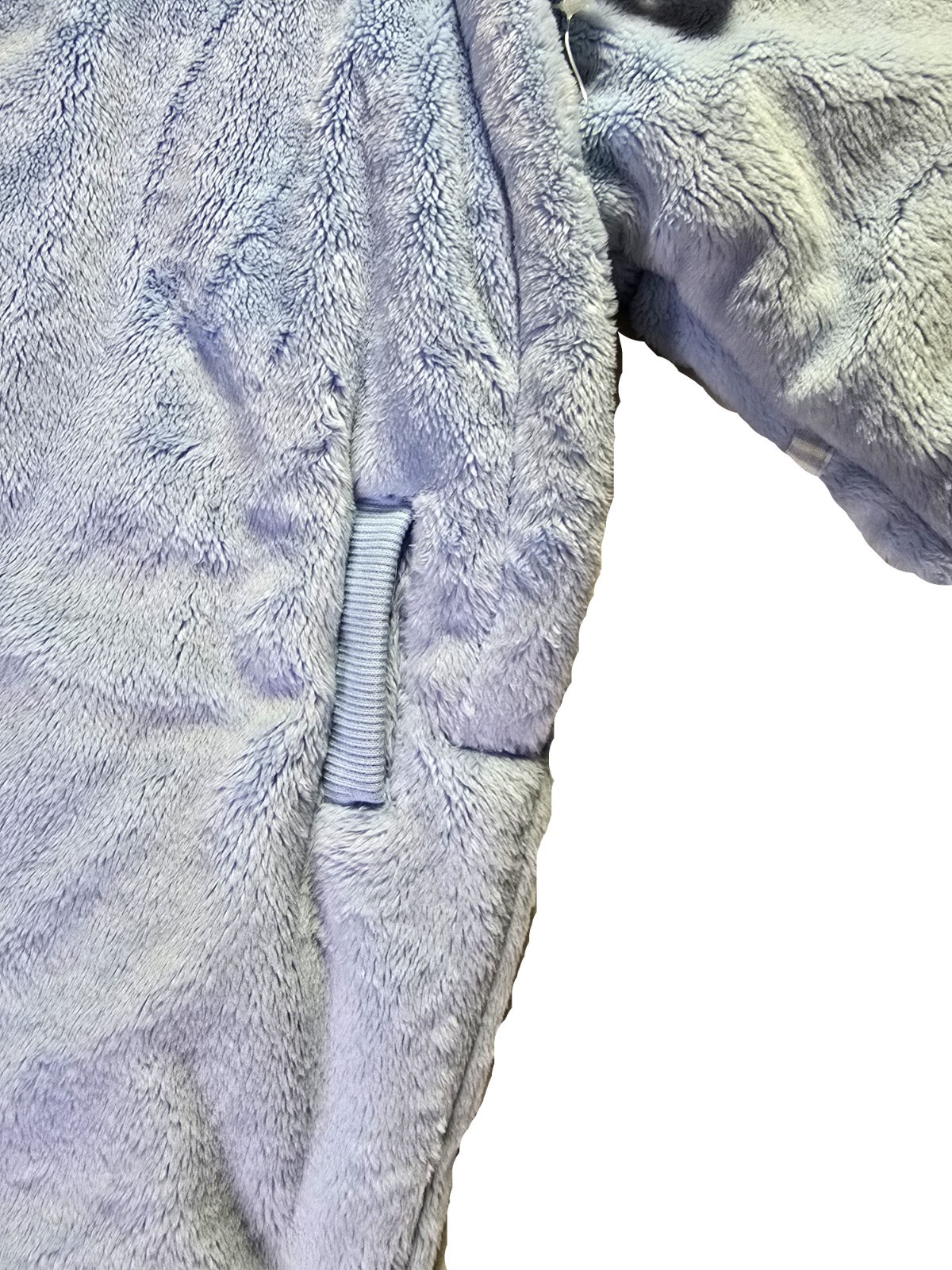 Blue Fleece Snowsuit Padded Pramsuit Baby Boys Snow Suit 0-3 Months