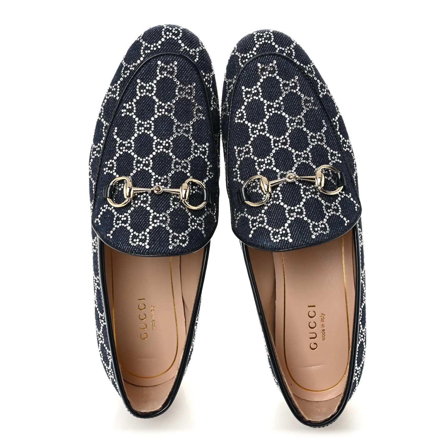 BRAND NEW – Gucci Denim GG Supreme Jordaan Horsebit Loafer – Women’s 6.5