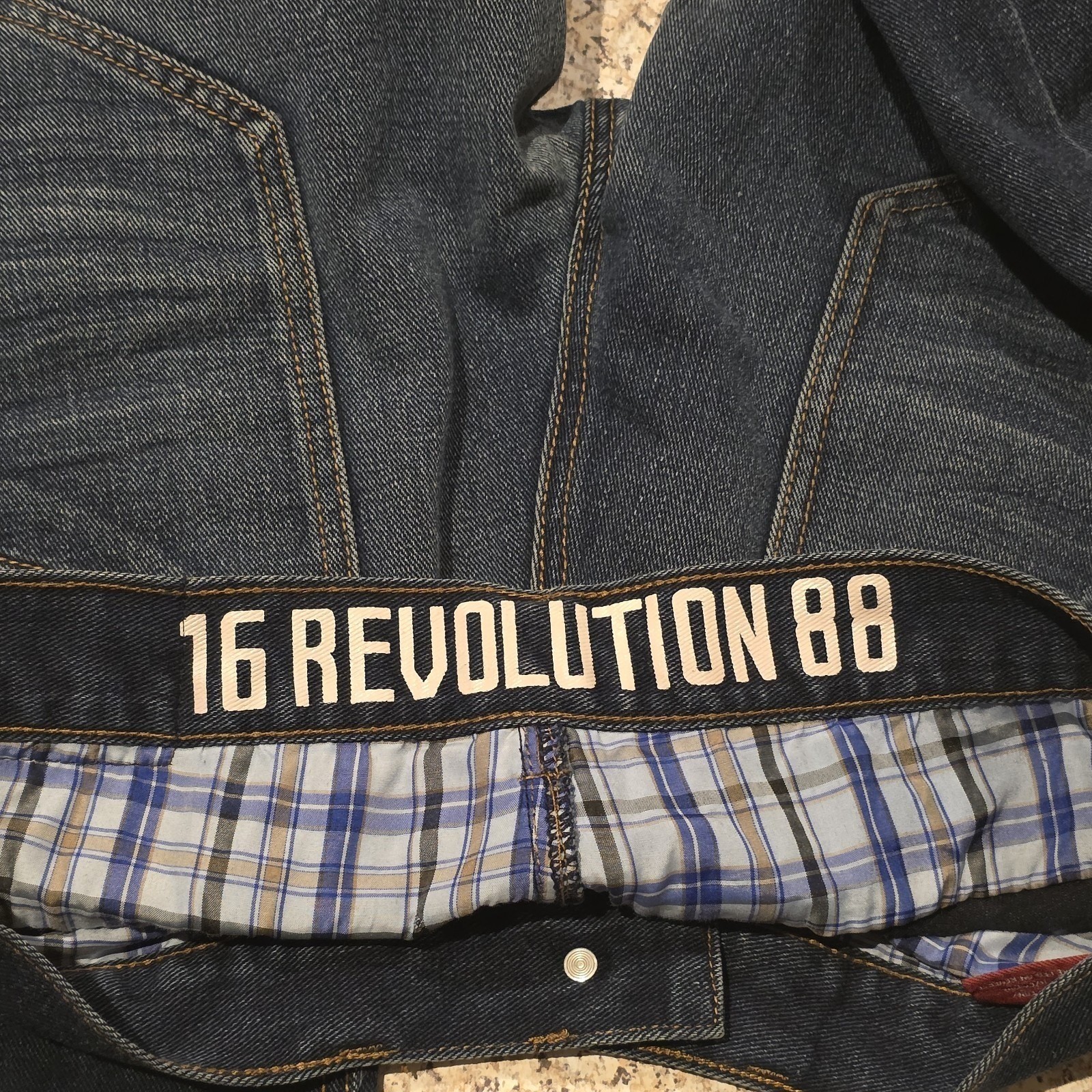 Revolution 88 Blue Jeans Mens Size 32×32
