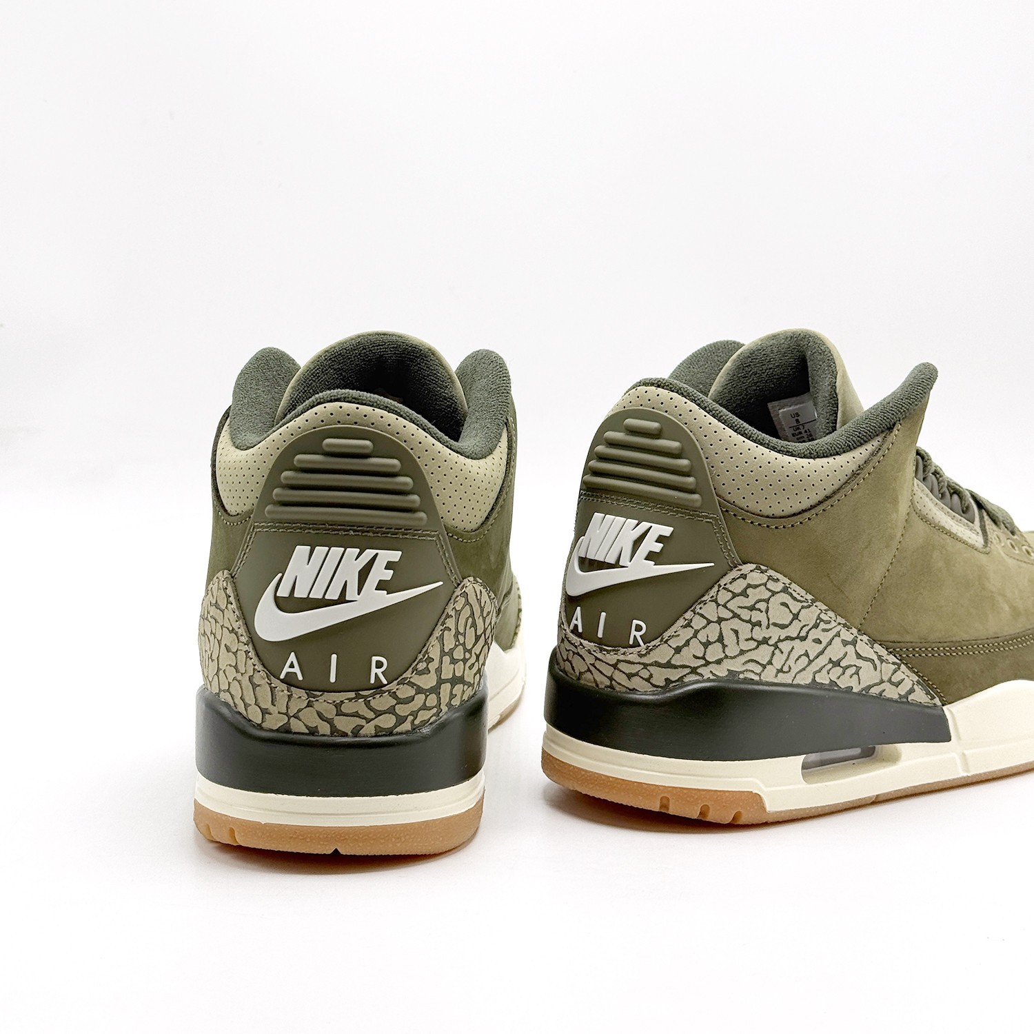 *NEW* Men NIKE Air Jordan 3 Retro MEDIUM OLIVE / SEQUOIA (DN3707 202) 👍