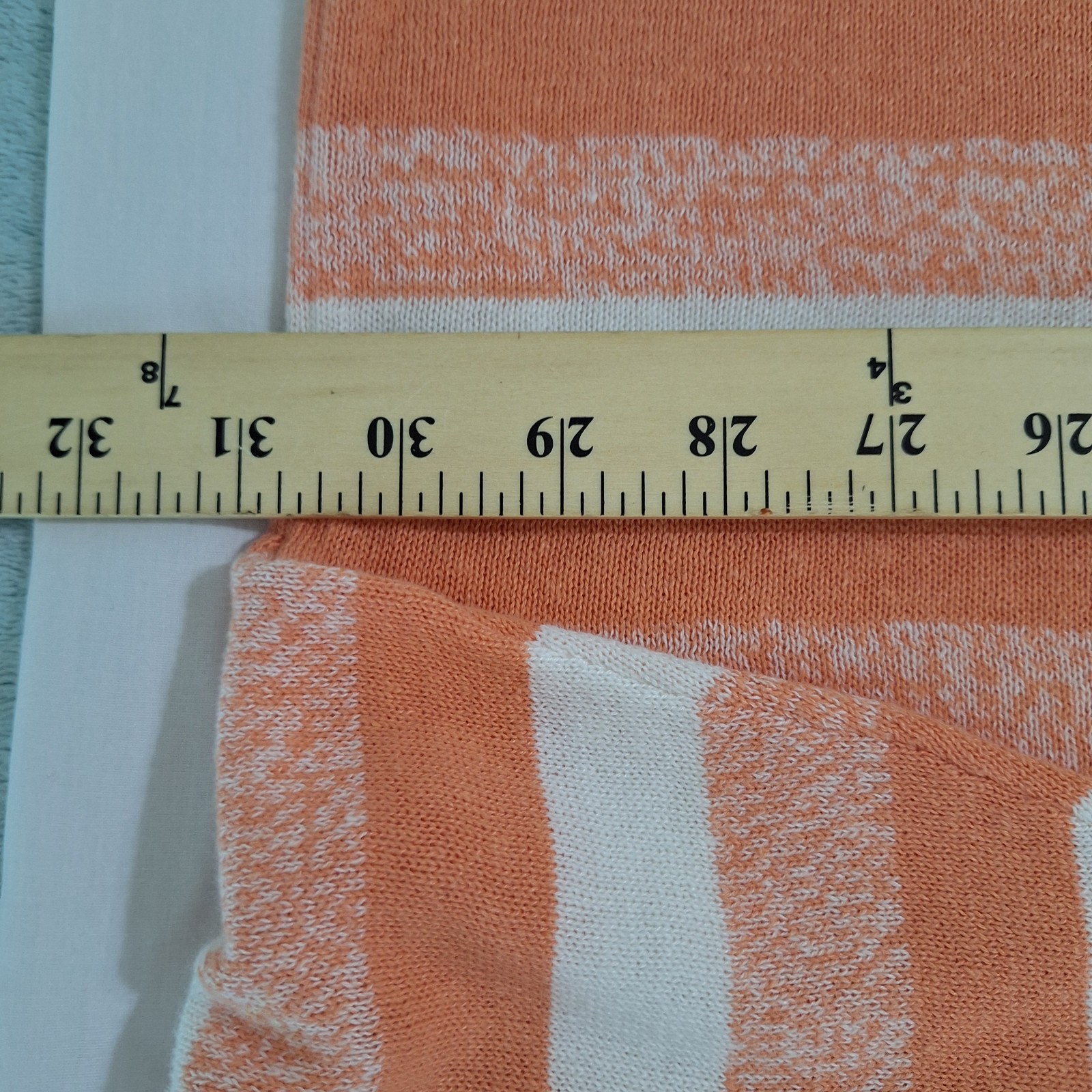 NEW Cabi Swish Pullover Sweater XL Boxy Beachy Creamsicle Striped Resort Linen B