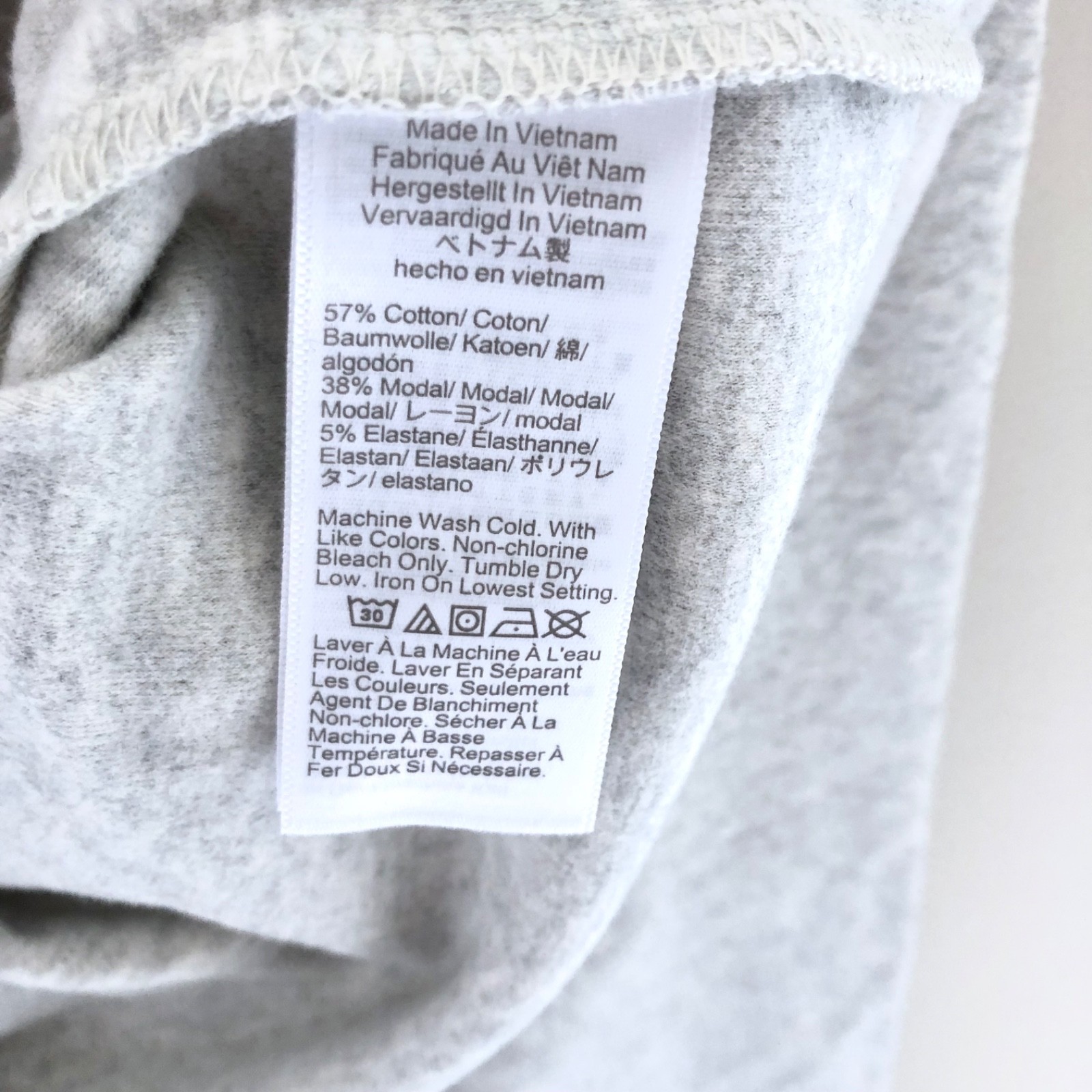 NWT J.Crew Factory XL Crewneck Sweatshirt in Cloudspun Yarn Heather Dusk Gray