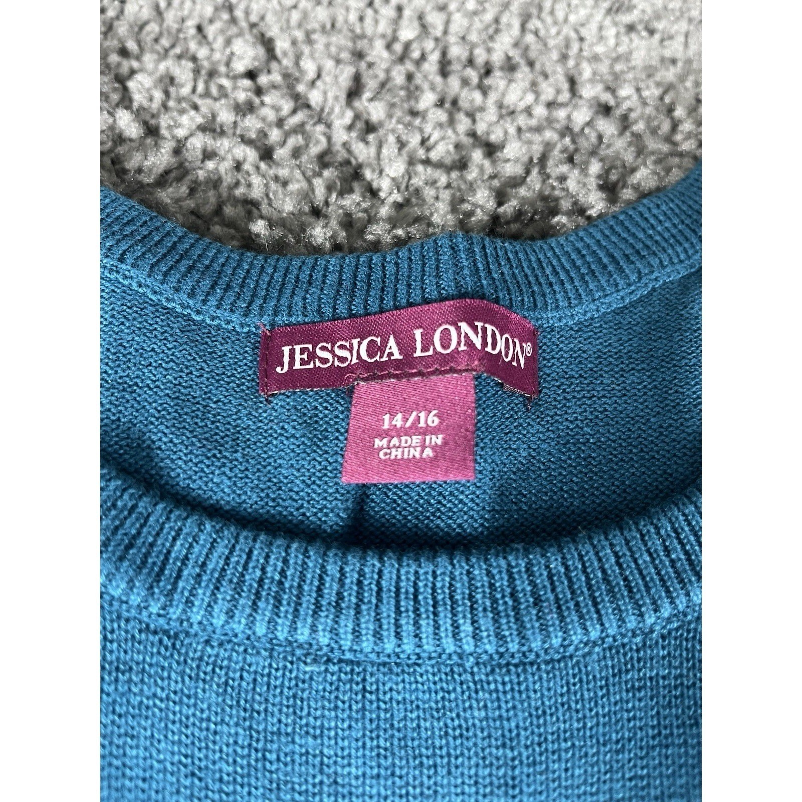 Jessica London tops Size 14/16 Woman’s Plus Size Turquoise