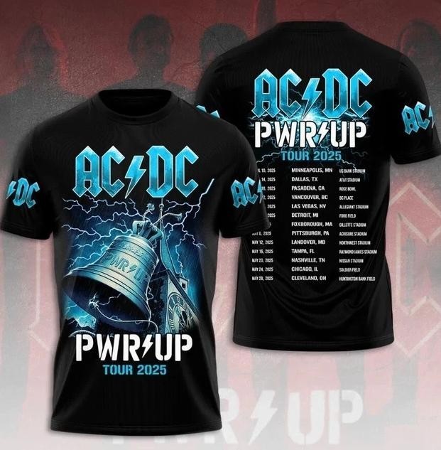 ACDC 3D T-shirt Full size S-5XL Gift For Fans HOT! HB161