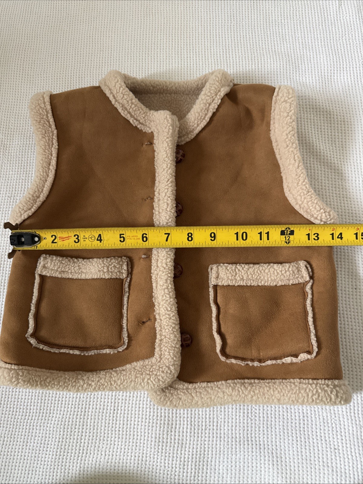 Kids Sharpa Vest Size 2
