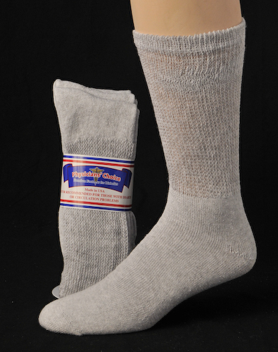 12 Pairs Womens Physicians Choice VENTILATED Diabetic Variety Pack Crew Socks