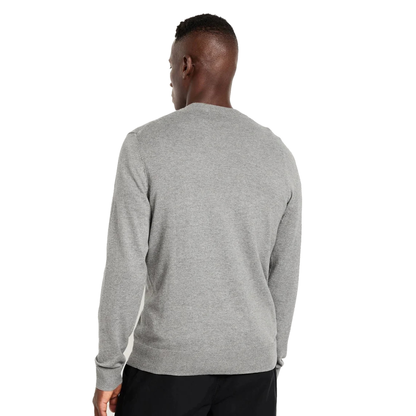 Men’s-Crew Neck Sweaters-Light Weight-Lt Gray-or Tan-60% Cotton-Preowned-Sz XLT