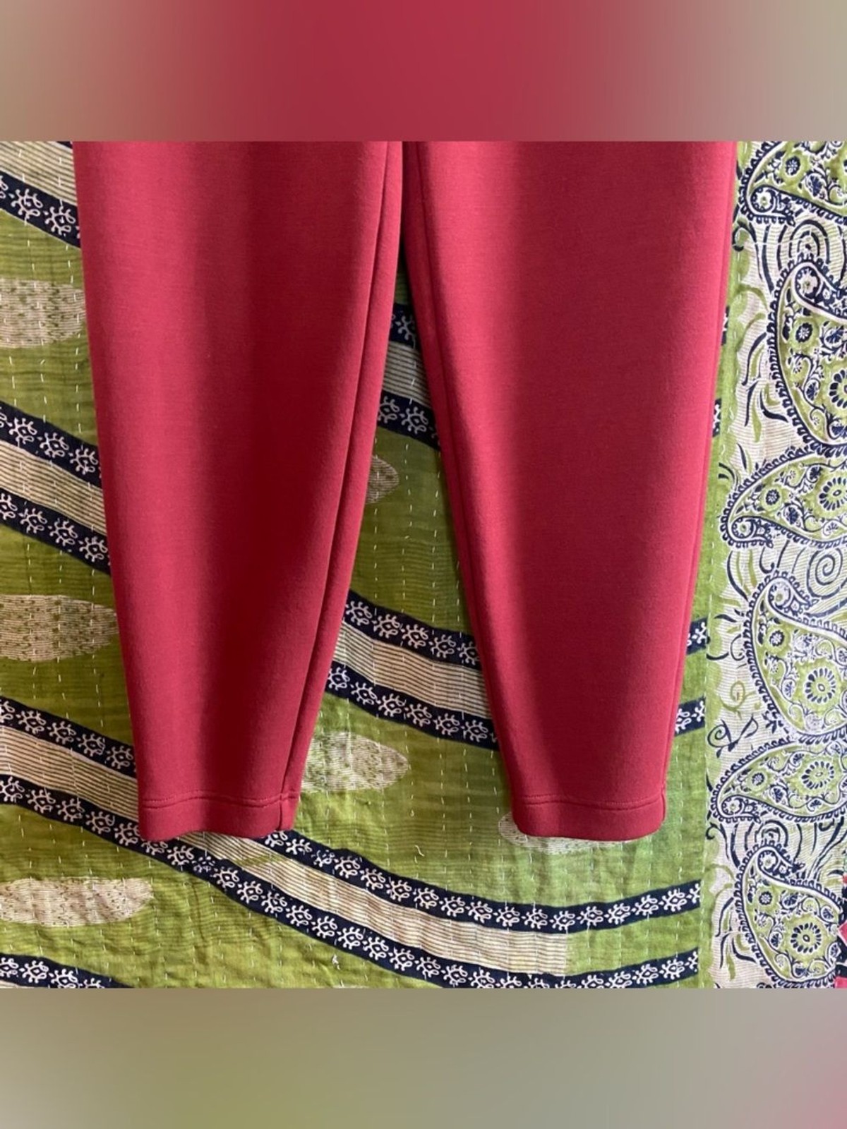 Varley DoubleSoft Russet Brown The Slim Pants Size Small 25″ Bestselling Style