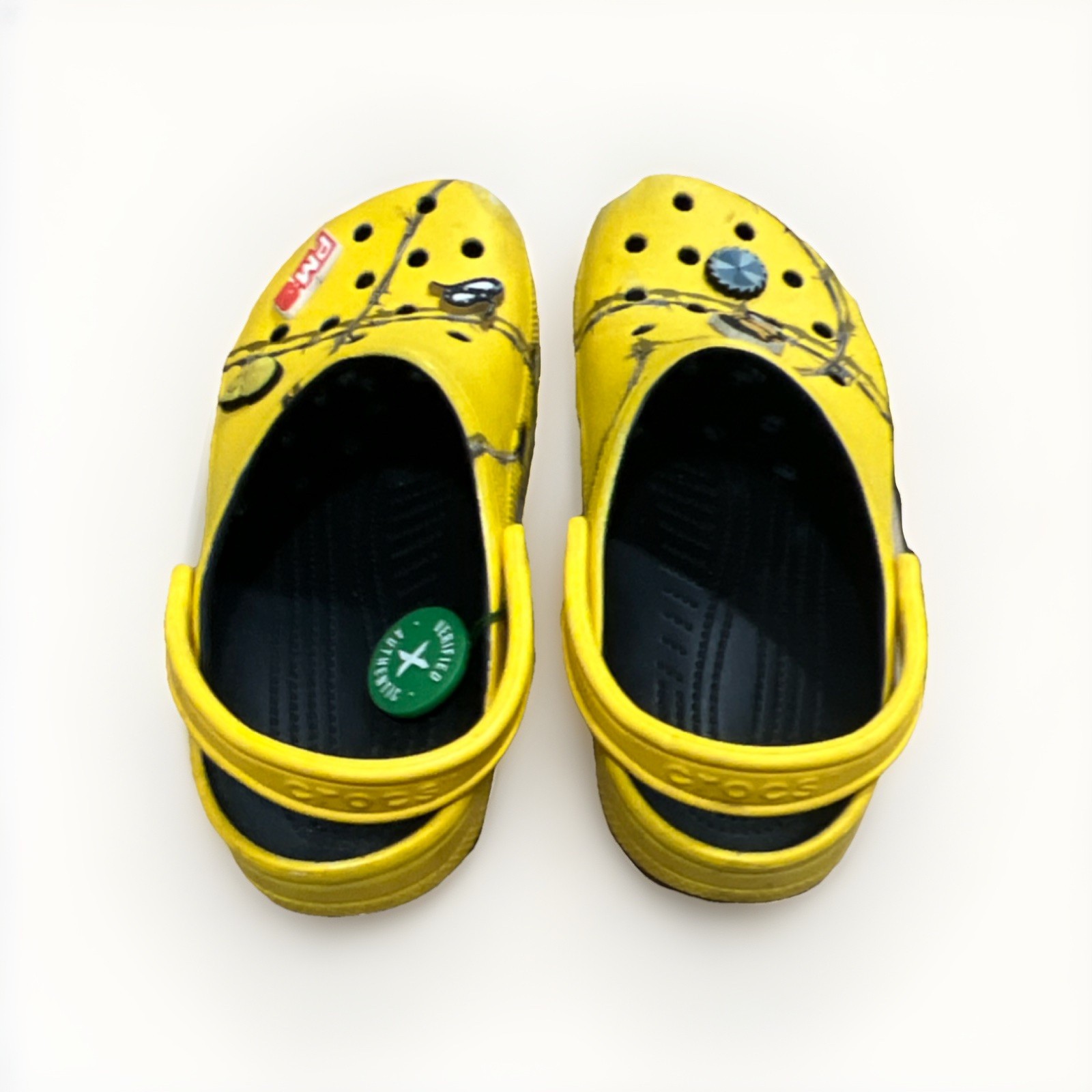 Crocs Dimitri Clogs Post Malone Barbed Wire Limited Edition Used 9M/11W