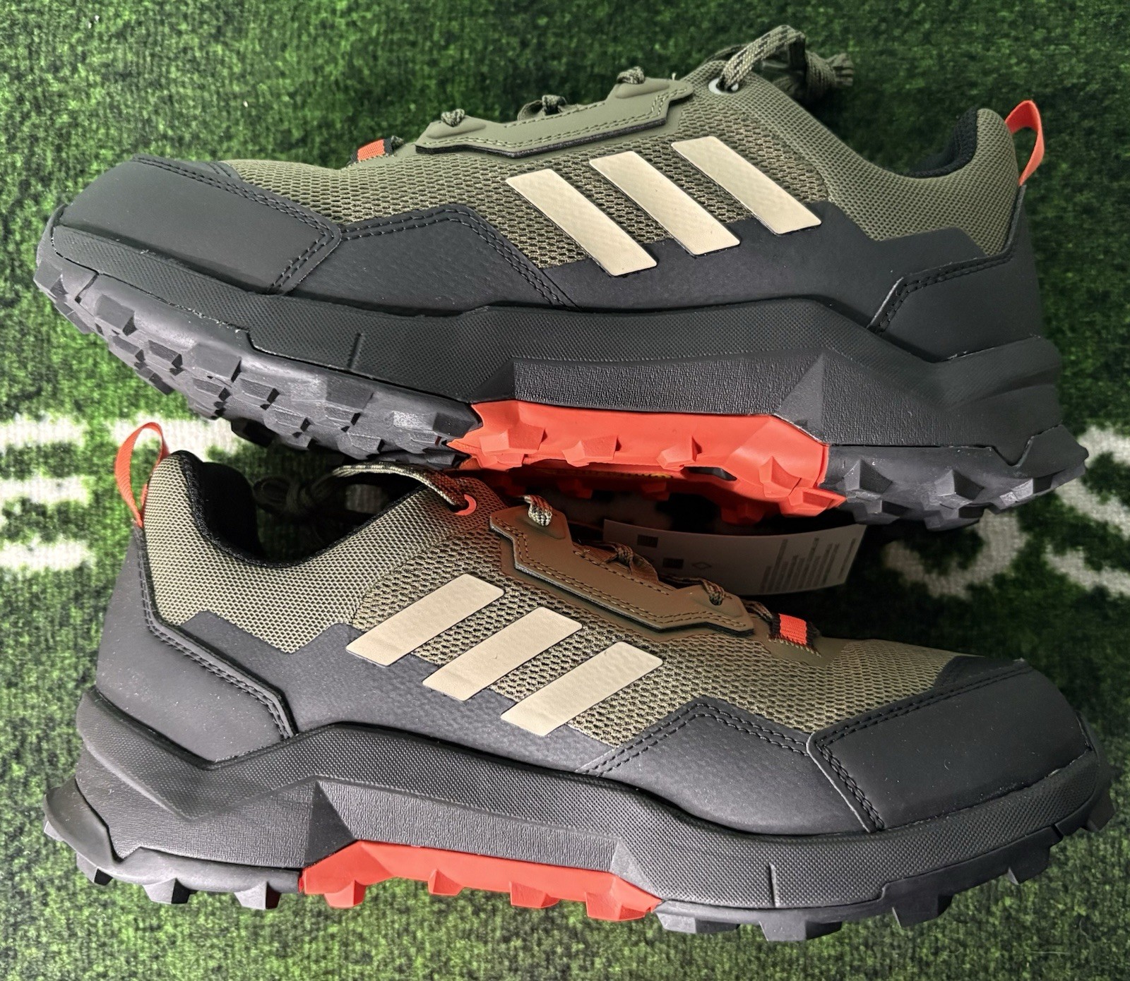 US Men’s 9 Wide – Adidas TERREX AX4 “Olive Strata Core Black” IG8852, Hiking