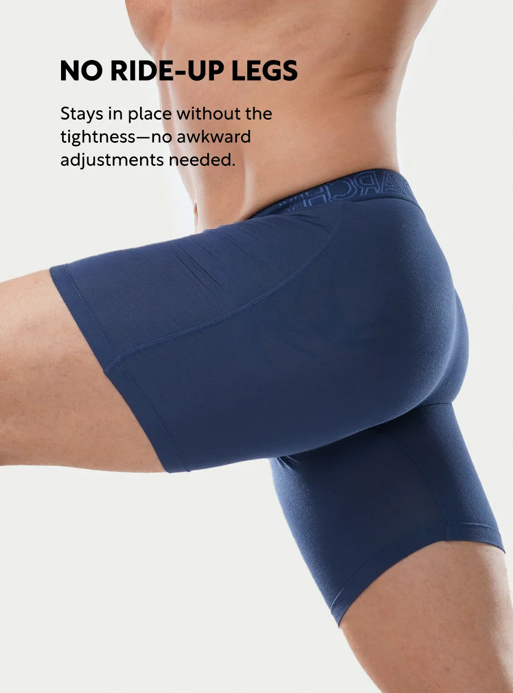 David Archy 7-Pack Men’s Lightweight Moisture-Wicking Bamboo Rayon Boxer Briefs