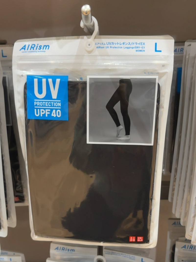 UNIQLO AIRism UV-Protection Leggings Dry EX 10-Inch Women XS-3XL 2Color 482159