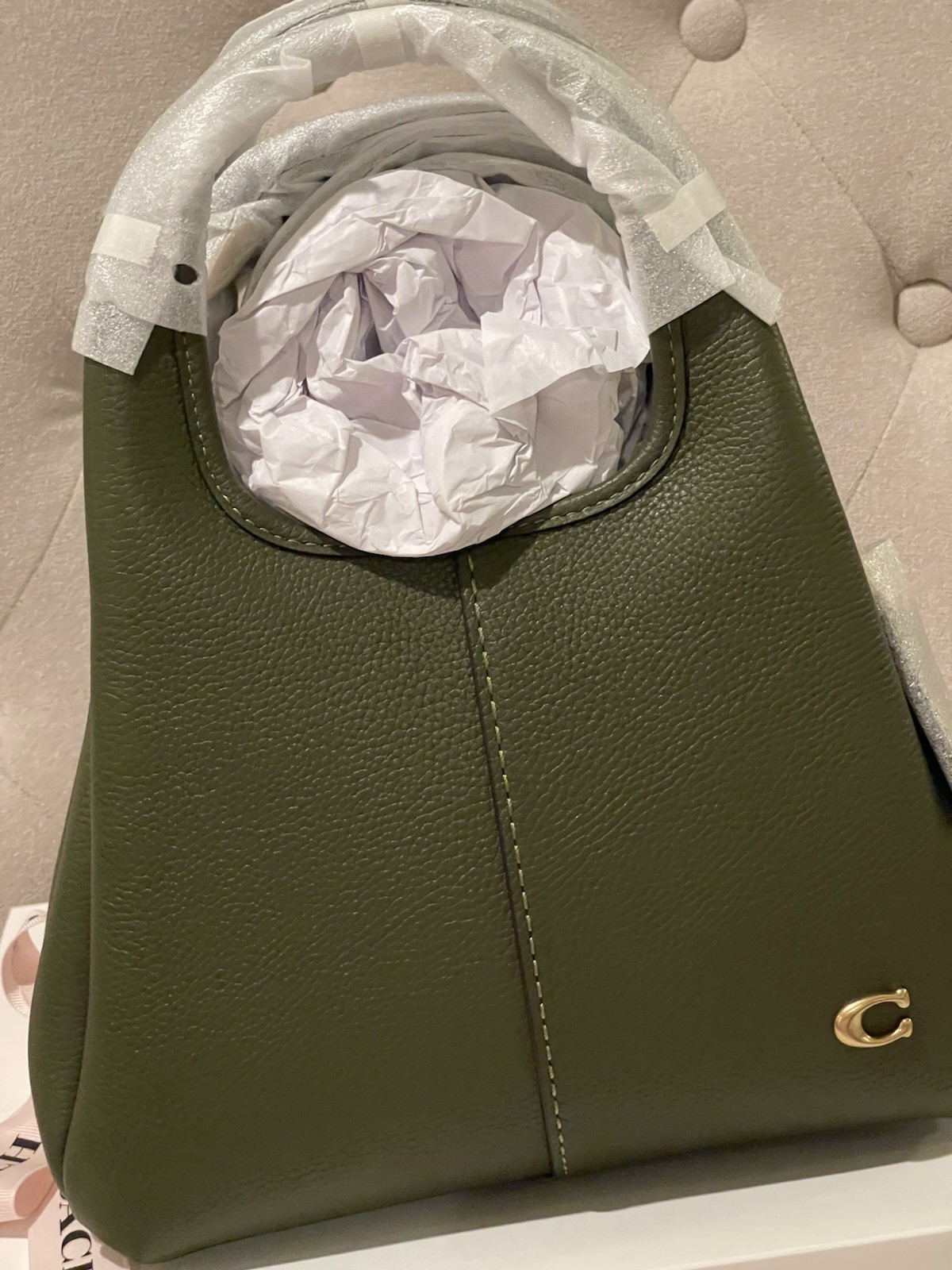 Coach Lana 23 Shoulder /Crossbody Bag In Olive NWT