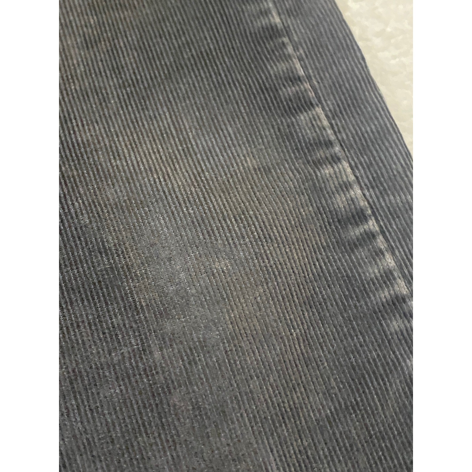 Levis 505 Regular Fit Corduroy Pants Mens 32×34 Charcoal Grey Faded Black