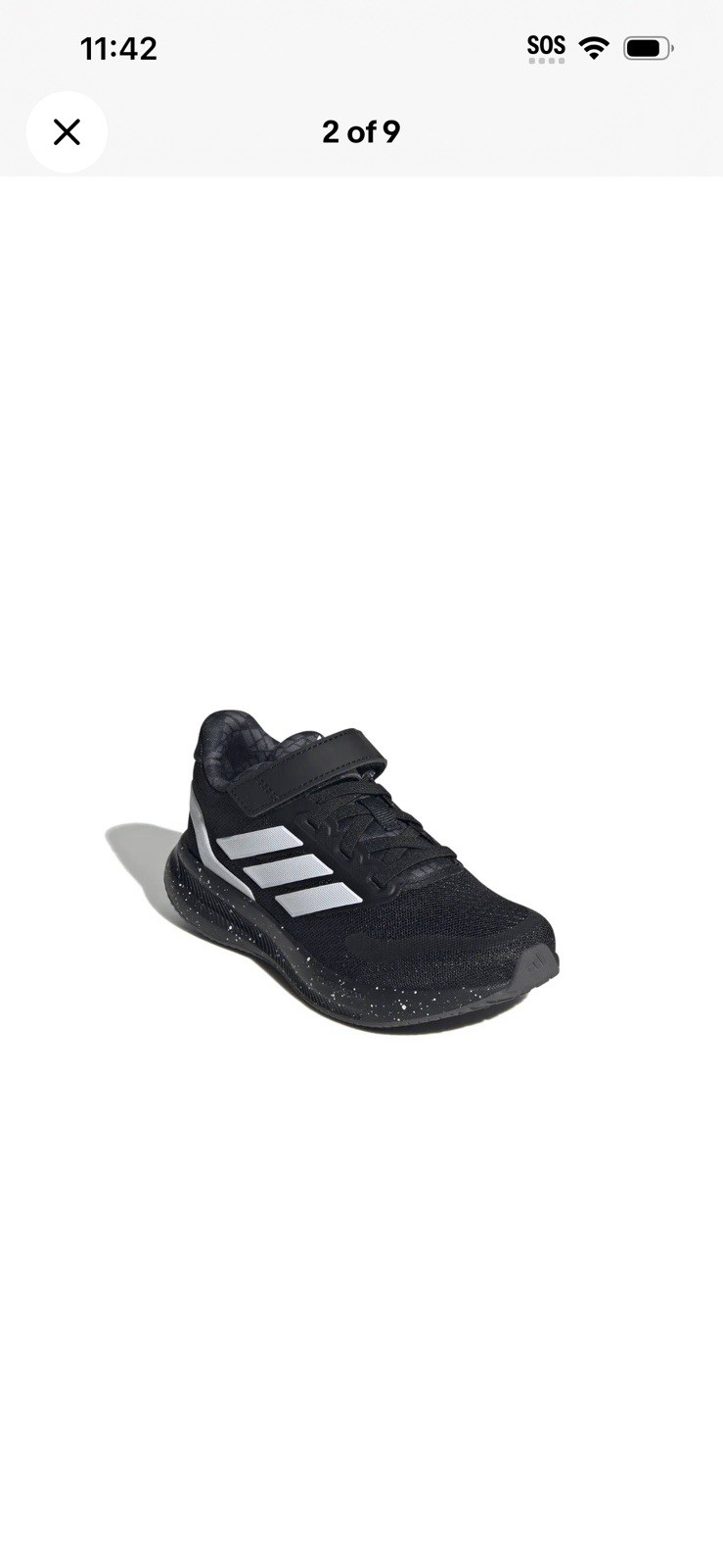 ADIDAS Boy’s Athleisure Runfalcon 5 Sneaker Size 2