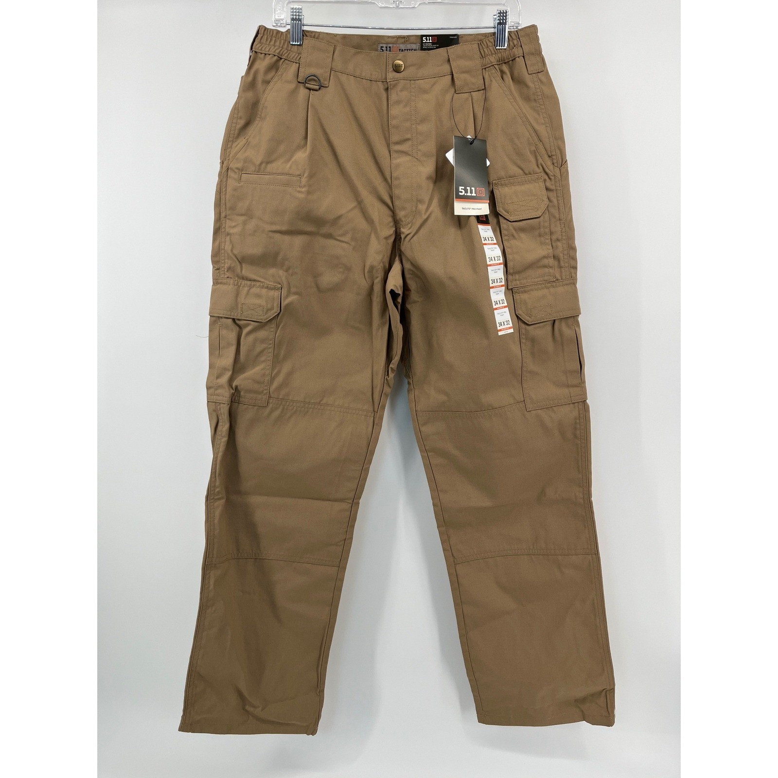 5.11 Tactical Taclite Pro Pant Mens 34×32 Coyote Brown Ripstop Cargo 74273