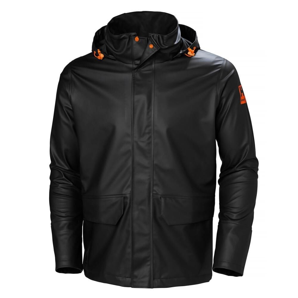 Helly Hansen Pu Gale Waterproof Rain Jacket Black Xl