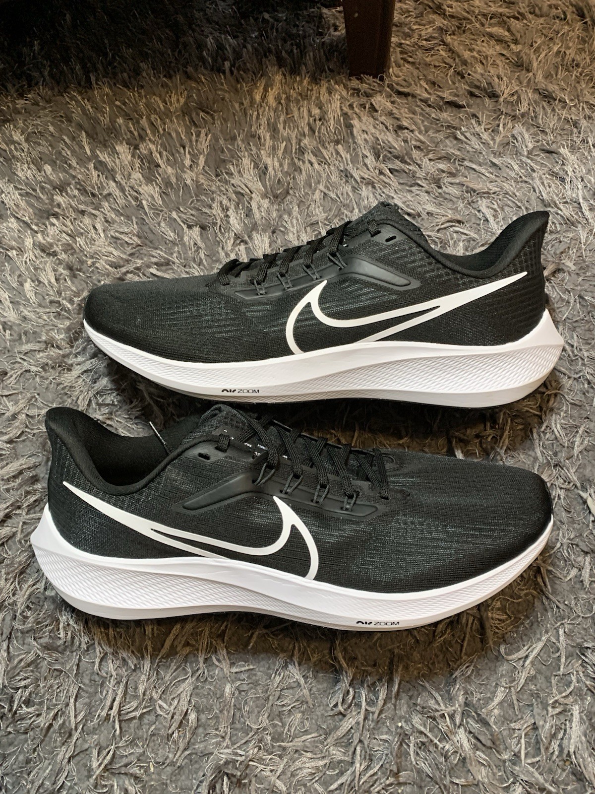 Nike Air Zoom Pegasus 39 Running Shoes Men’s Size 13 Black White DH4071-001