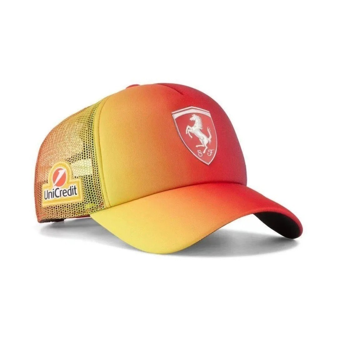 Ferrari F1 Hamilton 2025 Embroidered Racing Baseball Cap Adjustable Hat