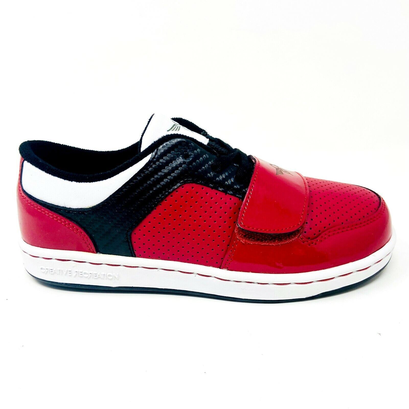 Creative Recreation Cesario Lo Racing Red Youth Casual Sneakers