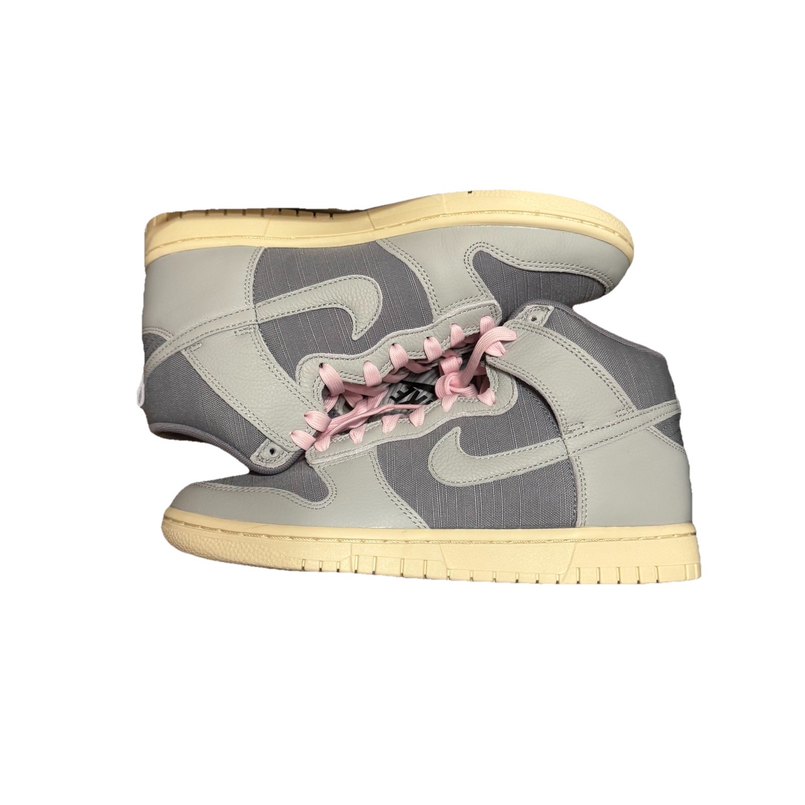 Nike Dunk High Retro PRM DQ8800-001 LT Smoke Grey Premium Men’s Size 8.5 NIB