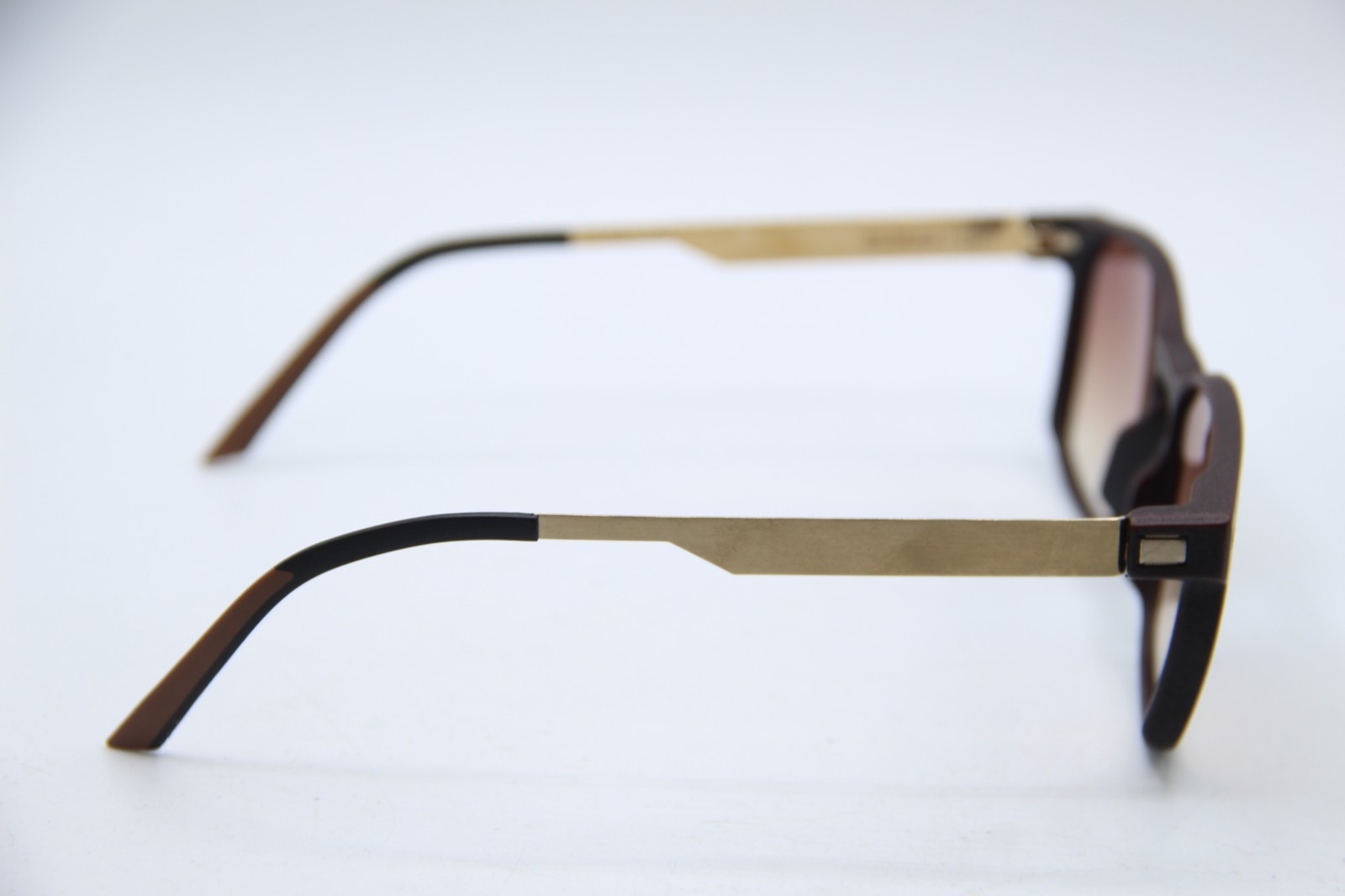 NEW MCLAREN MLOP-98S01 C02 BROWN GOLD BLACK GRADIENT AUTHENTIC SUNGLASSES 52-18