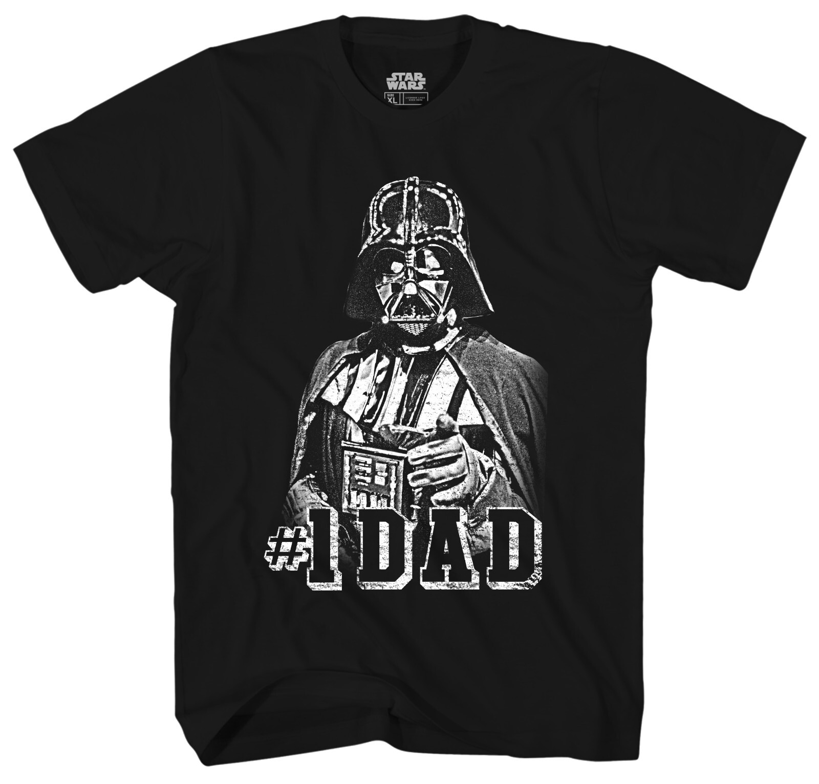 Star Wars Darth Vader #1 Dad Classic Men’s Black T-Shirt New