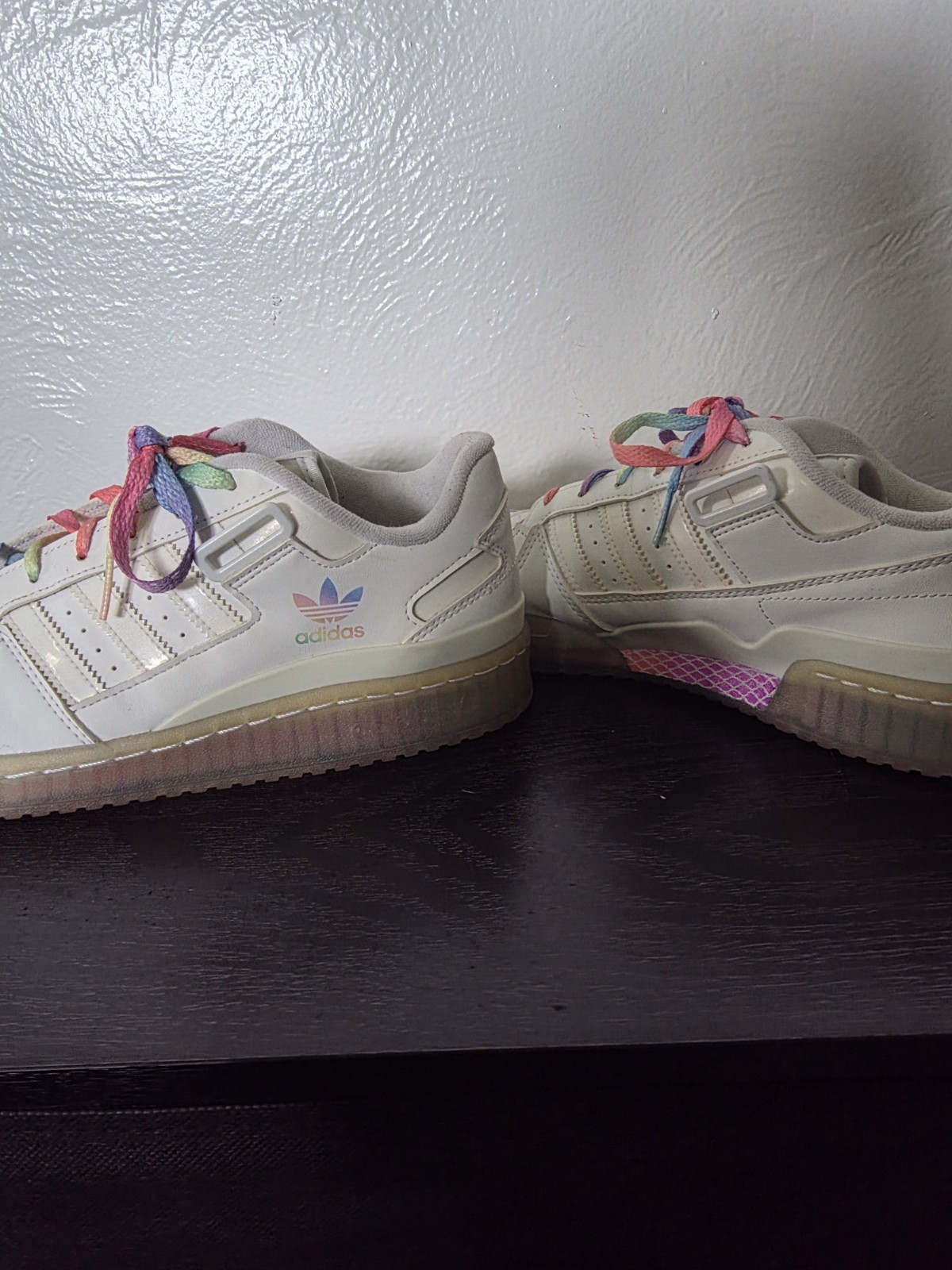 Adidas Forum Low Forum Rainbow Sole GX2121 Basketball Women’s US 10.5