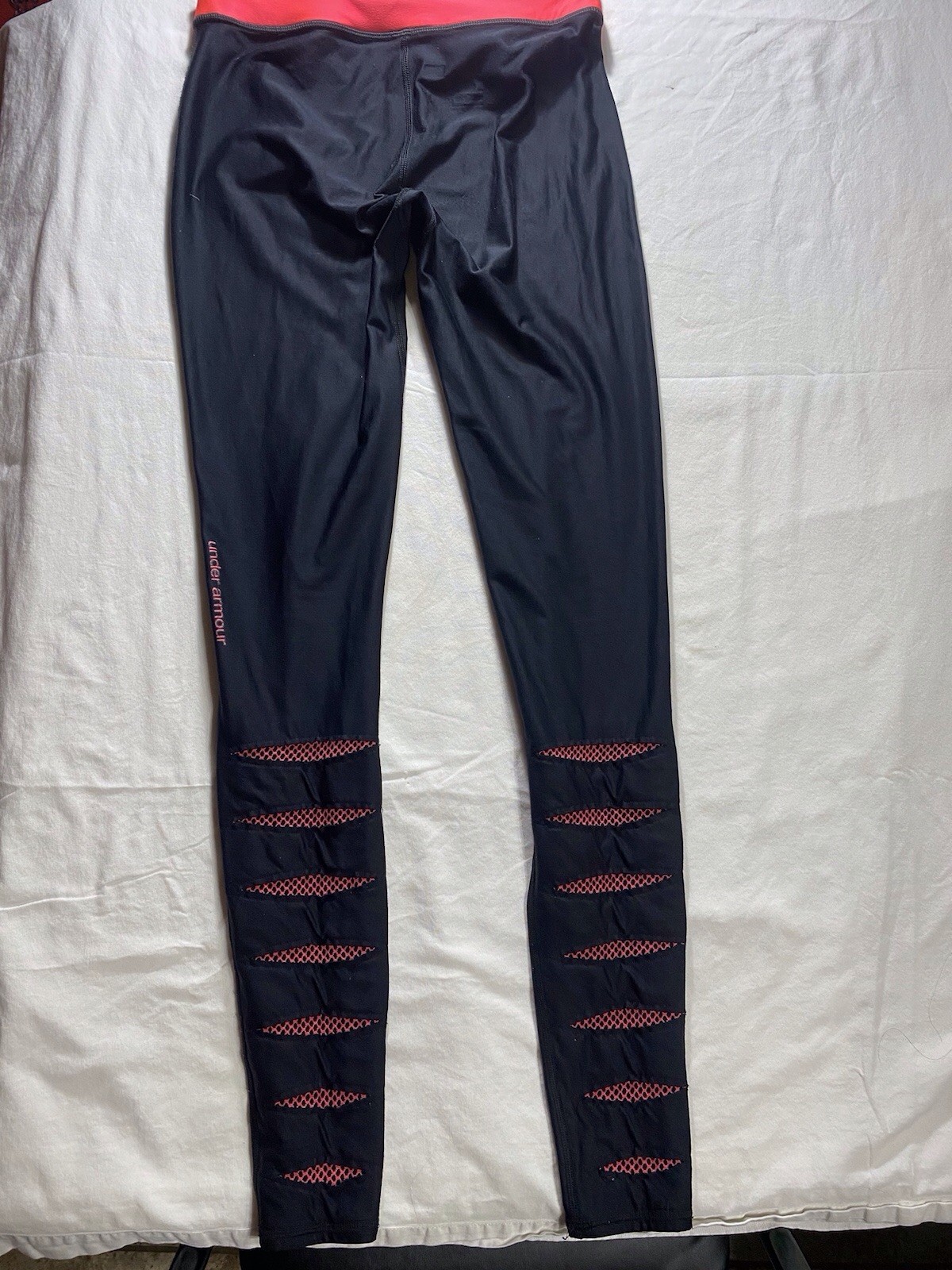UMBRO LADIES BLACK-PURPLE YOGA PANTS SIZE MEDIUM