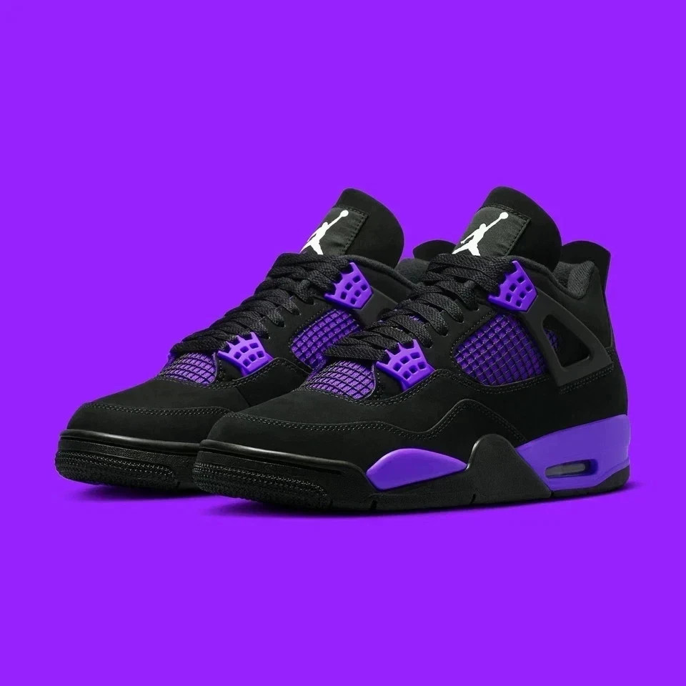 NEW Jordan 4 “Purple Thunder” CT8527-018 Men’s Size US 7-12 NEW