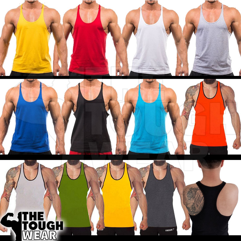Gym Stringer – Men’s Tank Top for Bodybuilding and Fitness – Stringer Sports