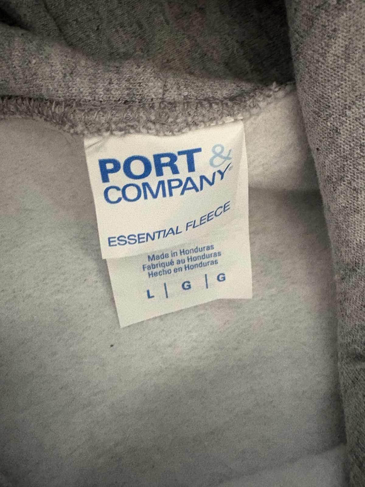 Seagram’s Ginger Ale Gray Pullover Hoodie ~Men’s Size L ~ Rare!