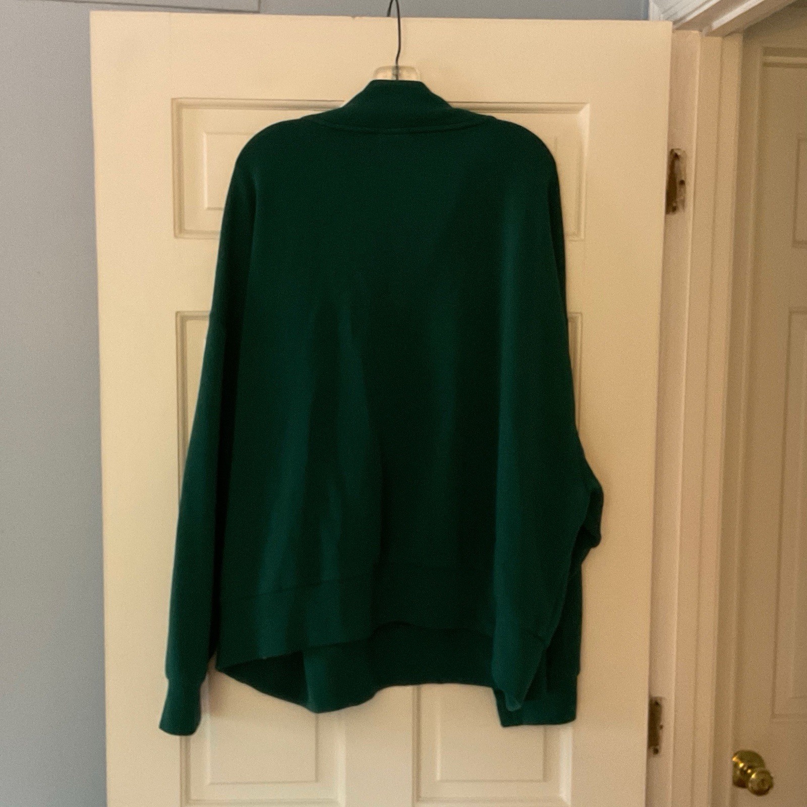 Varley Hawley Half-Zip Sweatshirt Green Plus Size 3X Athleisure DoubleSoft Comfy