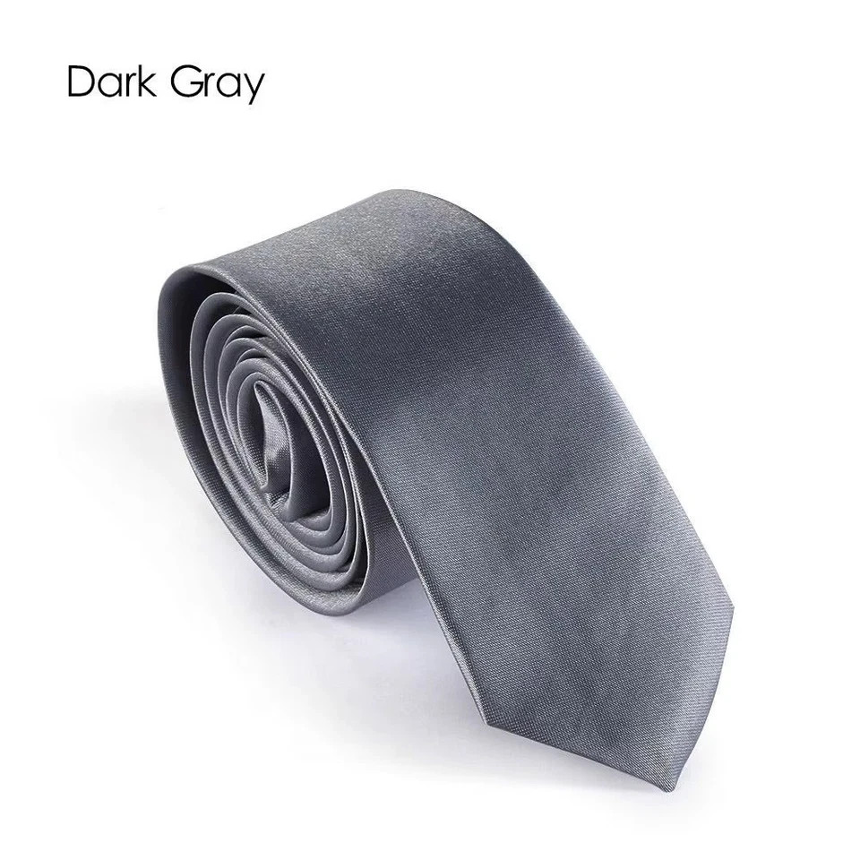 New Men’s Dress Tie Solid Color Classic Neck Tie Necktie Wedding Formal USA