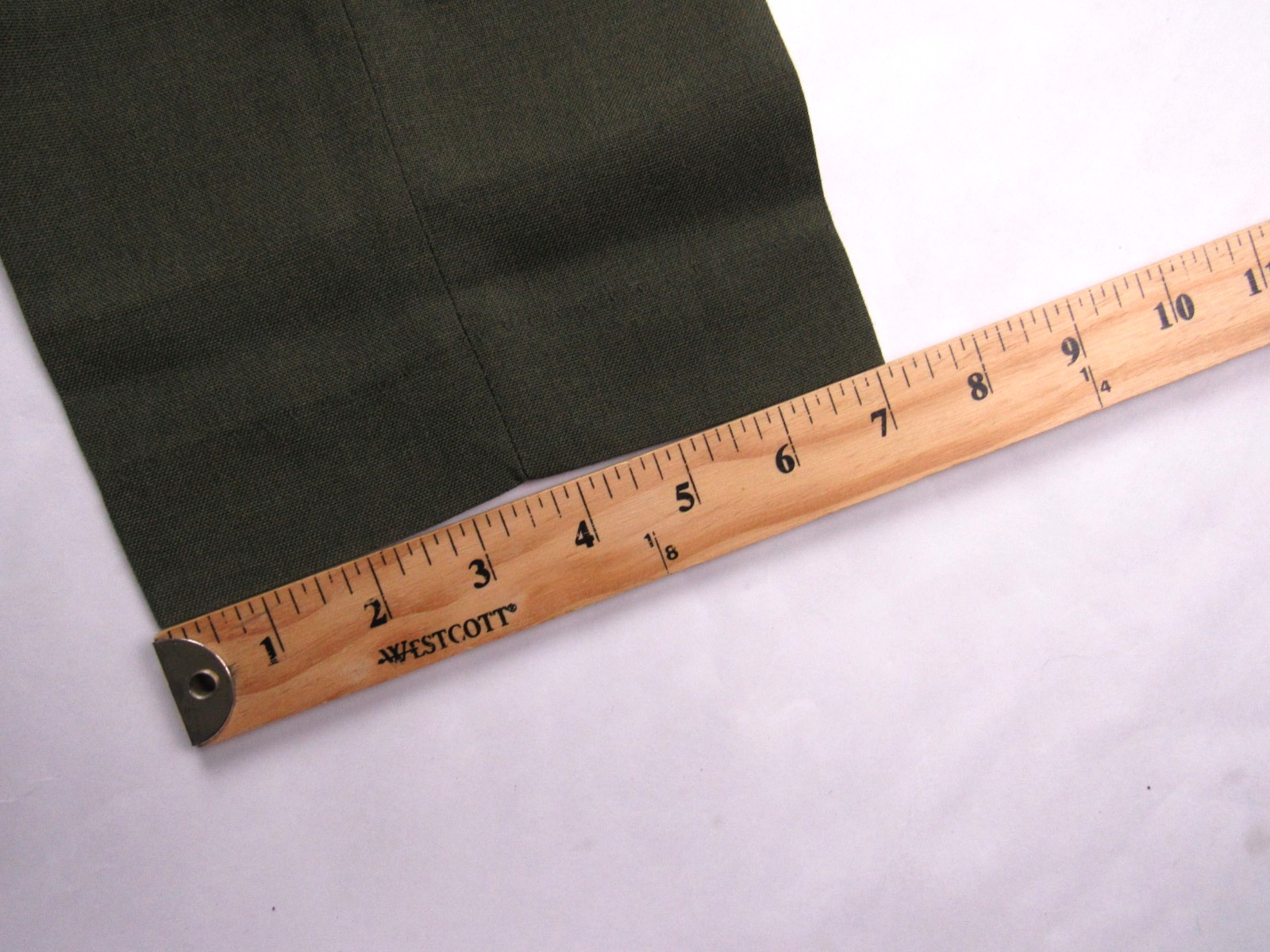 Vtg 60s Wright Koratron Hollywood Mod Trousers Pant 34.5 x 31.5 Cotton Blend VLV