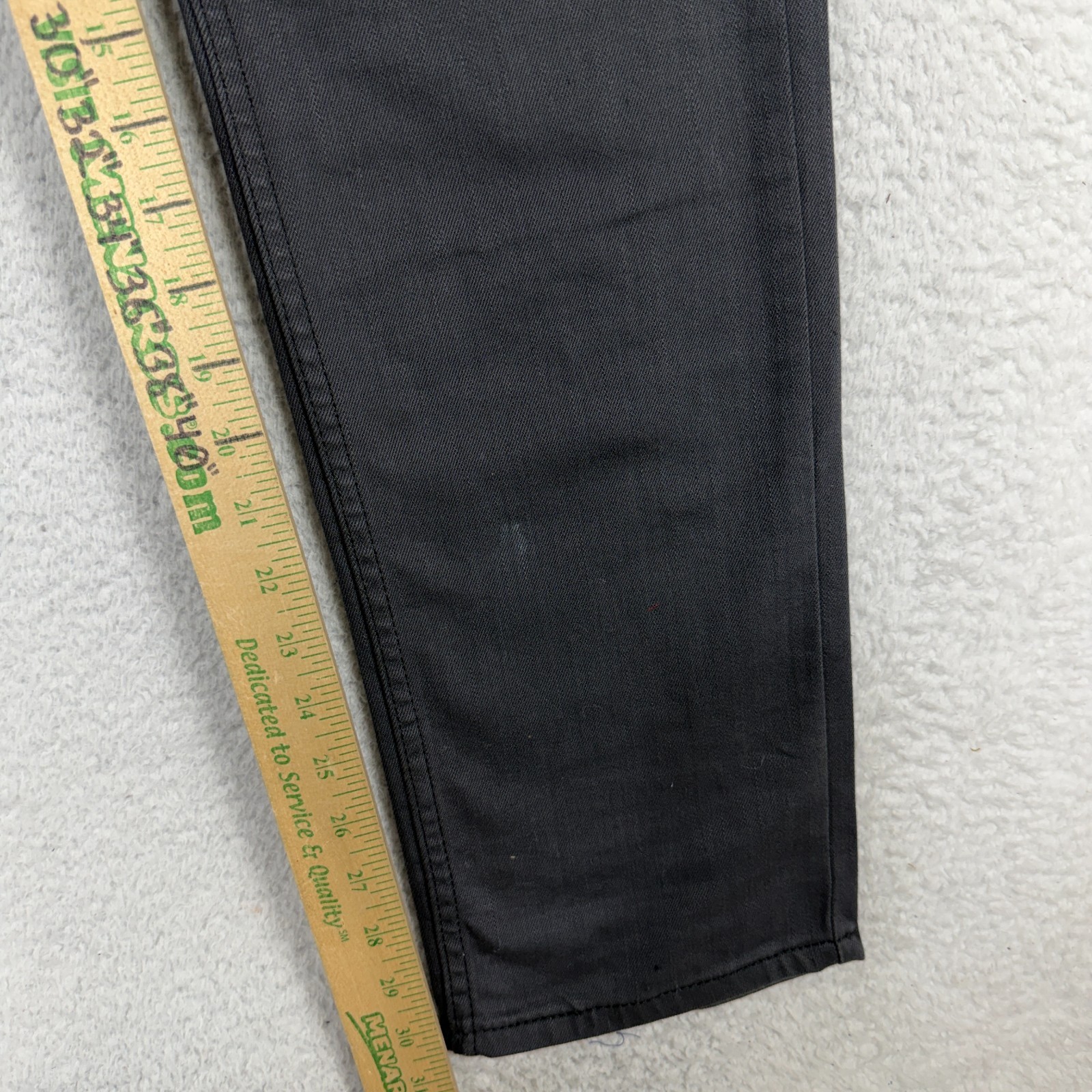 Levi’s 511 Slim Fit Jeans Mens 34×32 (34×31) Gray Denim Pants Super Stretch