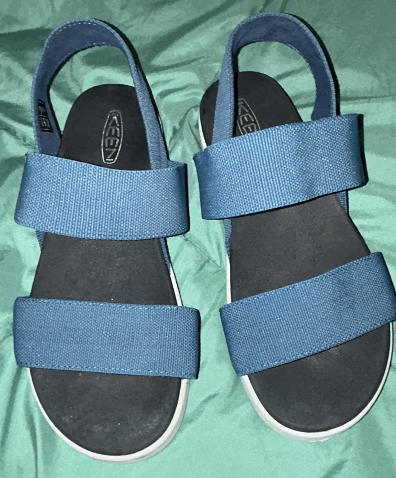 Keen Women’s Elle Strappy Sandals adjustable Straps Blue size 8