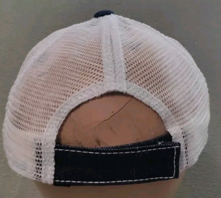 Superman Baseball Cap Denium & White Mesh Distressed Superman