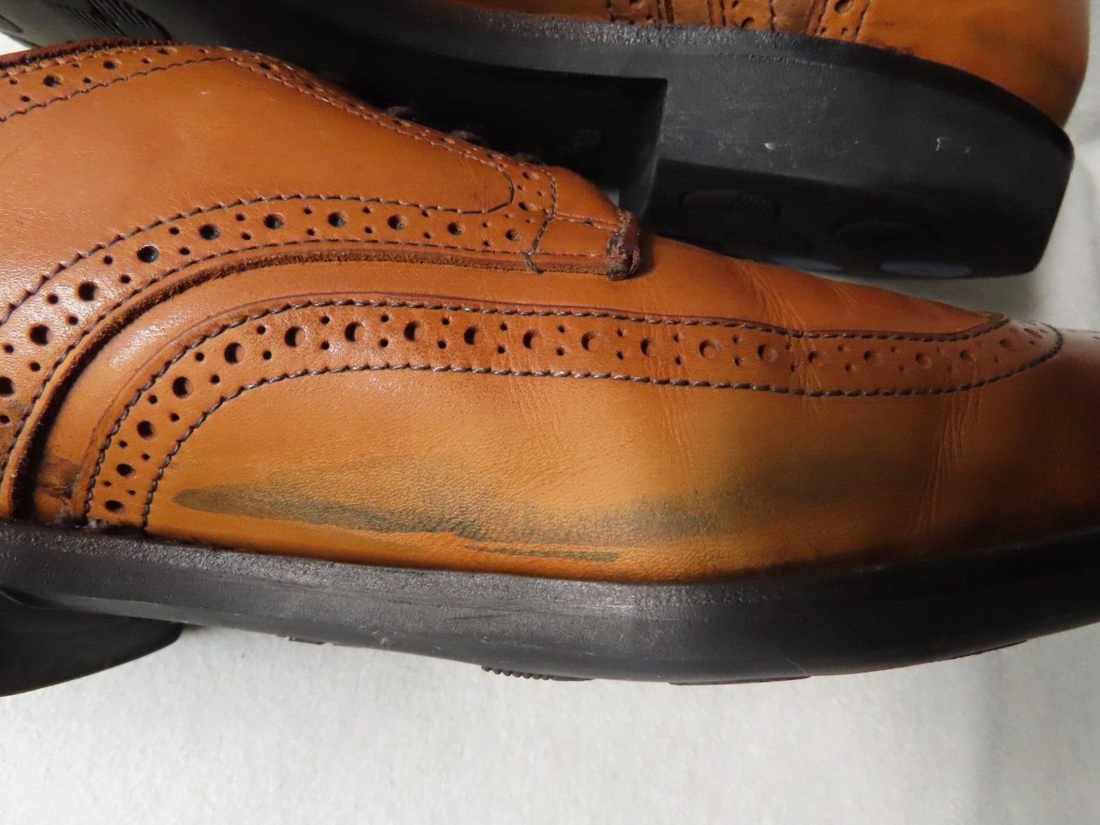 Allen Edmonds Brown “Player’s Shoe”, Wingtip, Medallion Toe, Size 11 D , 65188