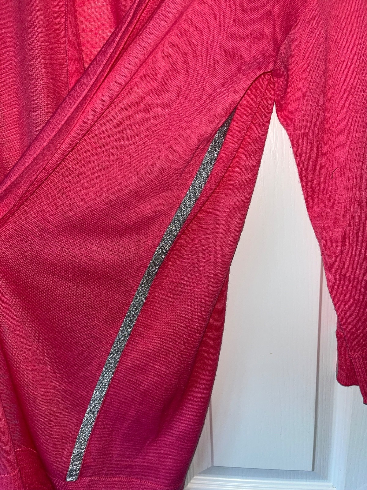 MINT VELVET BRIGHT PINK LONGLINE CARDIGAN M, EXCELLENT CONDITION WORN TWICE