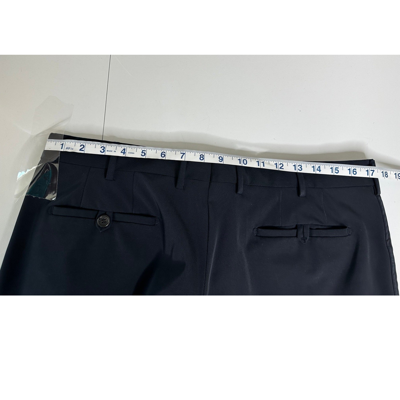 Prada Techno Stretch Pants Mens IT 52 US 36 Black Technical Trousers Italy