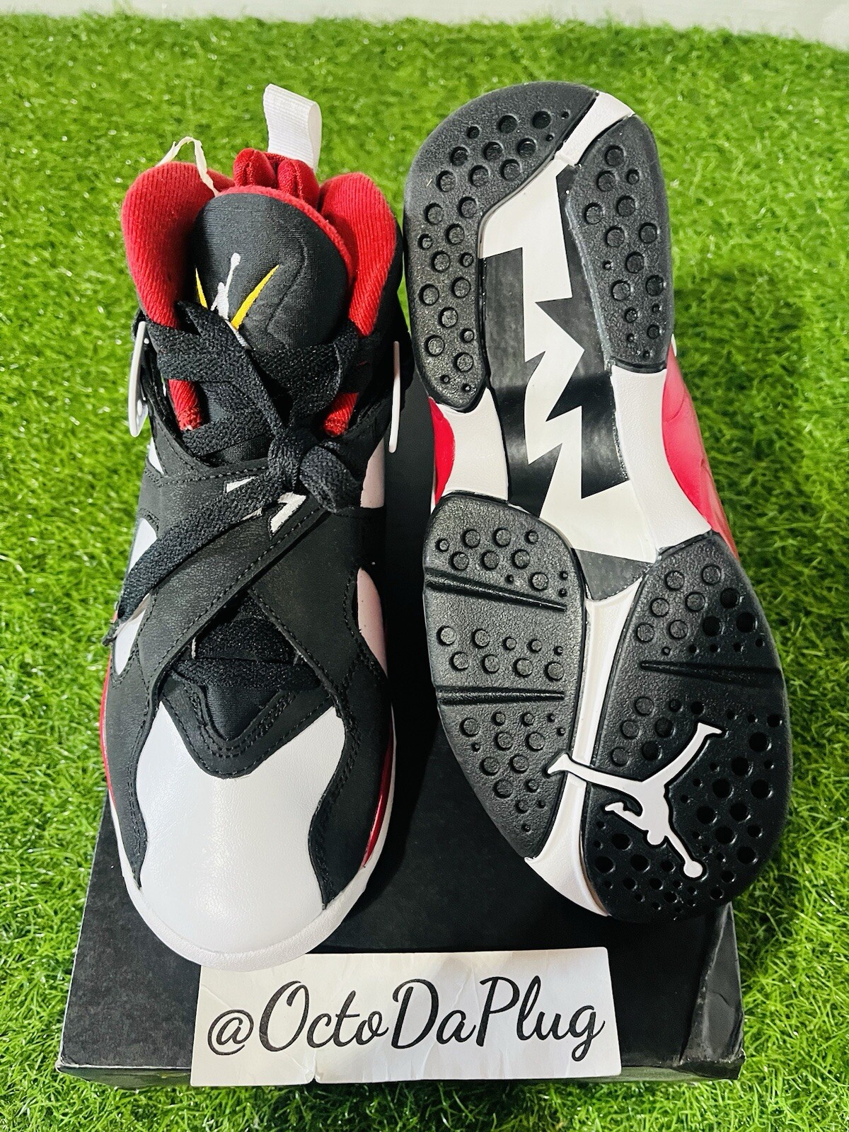 Nike Air Jordan 8 Retro Paprika Black GS Sizes Nike By You DO8731-601