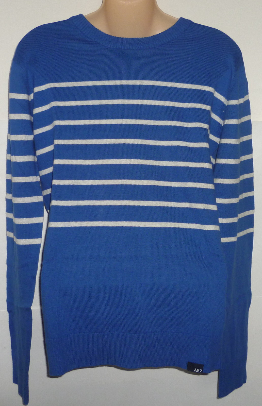 Mens AEROPOSTALE Striped Crew Sweater NWT #4585