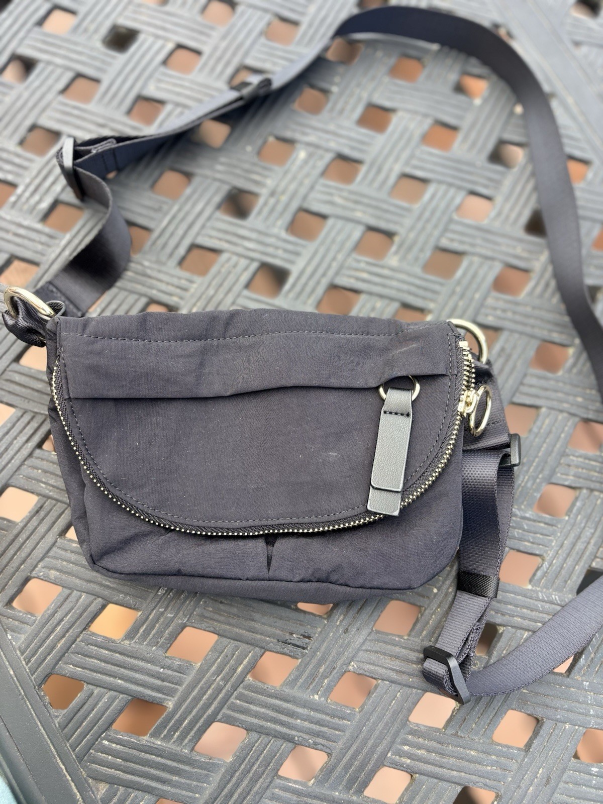 ODODOS 1.2L Mini Crossbody Bag With Adjustable Strap
