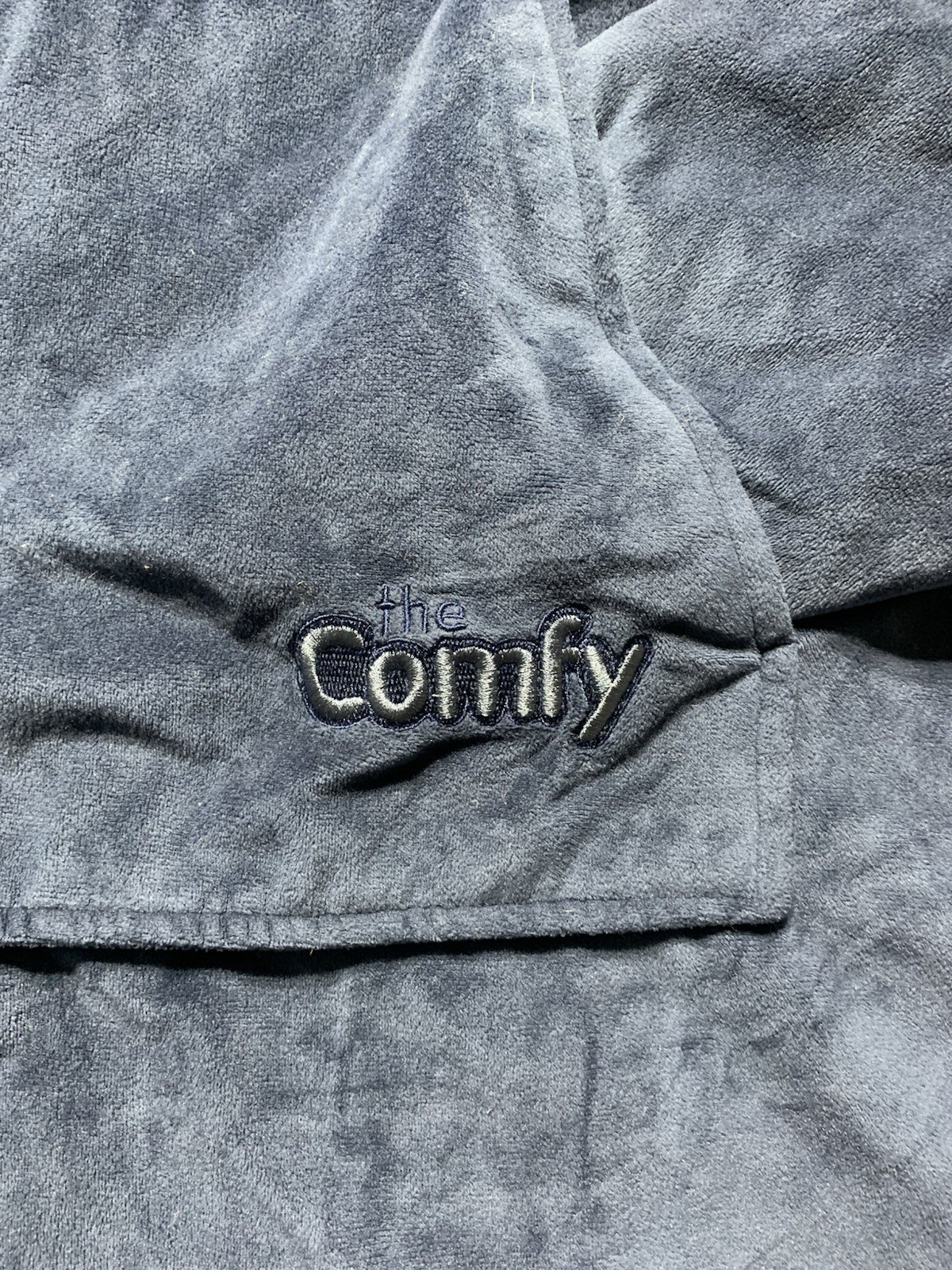 The Comfy Gray Oversized Sherpa Lined Pullover Hoodie w/ Pockets One Size