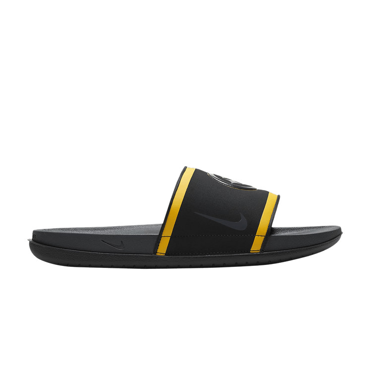 Size 8M/9.5W – NFL x Nike OffCourt Slide ‘Pittsburgh Steelers’ (NO BOX) DD0547-0