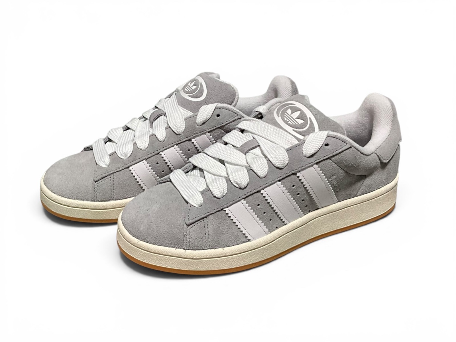 Men’s Size 8.5 (9.5w) – Adidas Campus 00s – Grey/White/Gum (HQ8707)